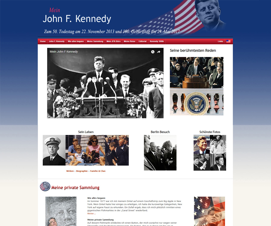 JOHN F. KENNEDY HOMMAGE
